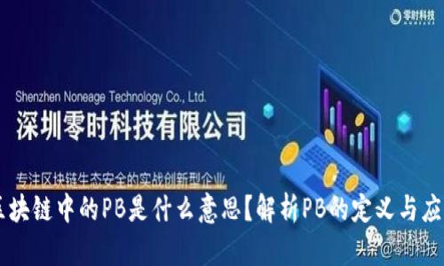 区块链中的PB是什么意思?解析PB的定义与应用