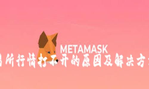 TP交易所行情打不开的原因及解决方法分析