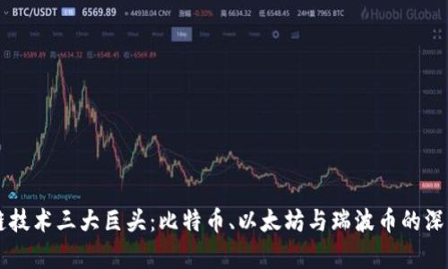 区块链技术三大巨头：比特币、以太坊与瑞波币的深入解析