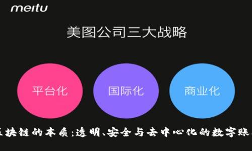 区块链的本质：透明、安全与去中心化的数字账本