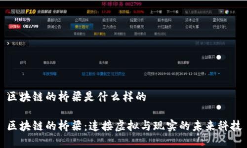 区块链的桥梁是什么样的

区块链的桥梁：连接虚拟与现实的未来科技